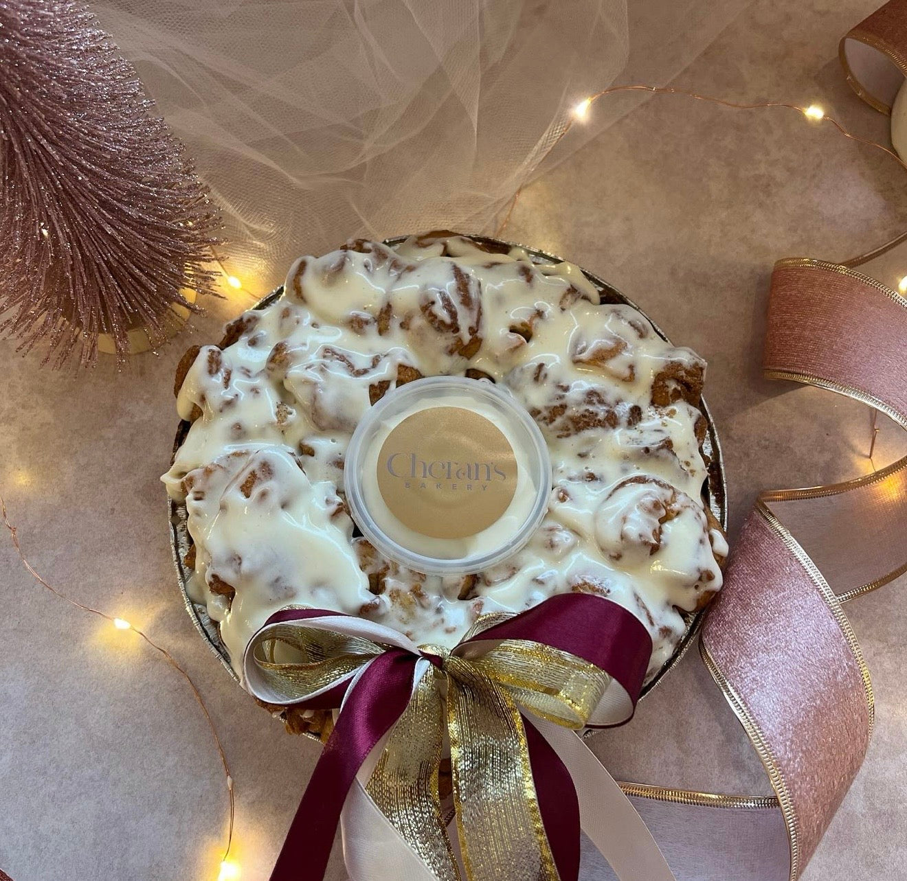 CINNAMON BUN WREATH ✨🩷 (15782843253085)